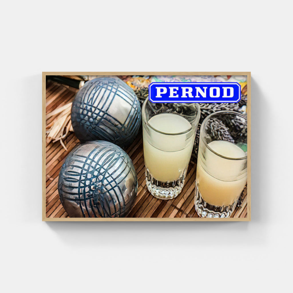 Pernod Pétanque poster