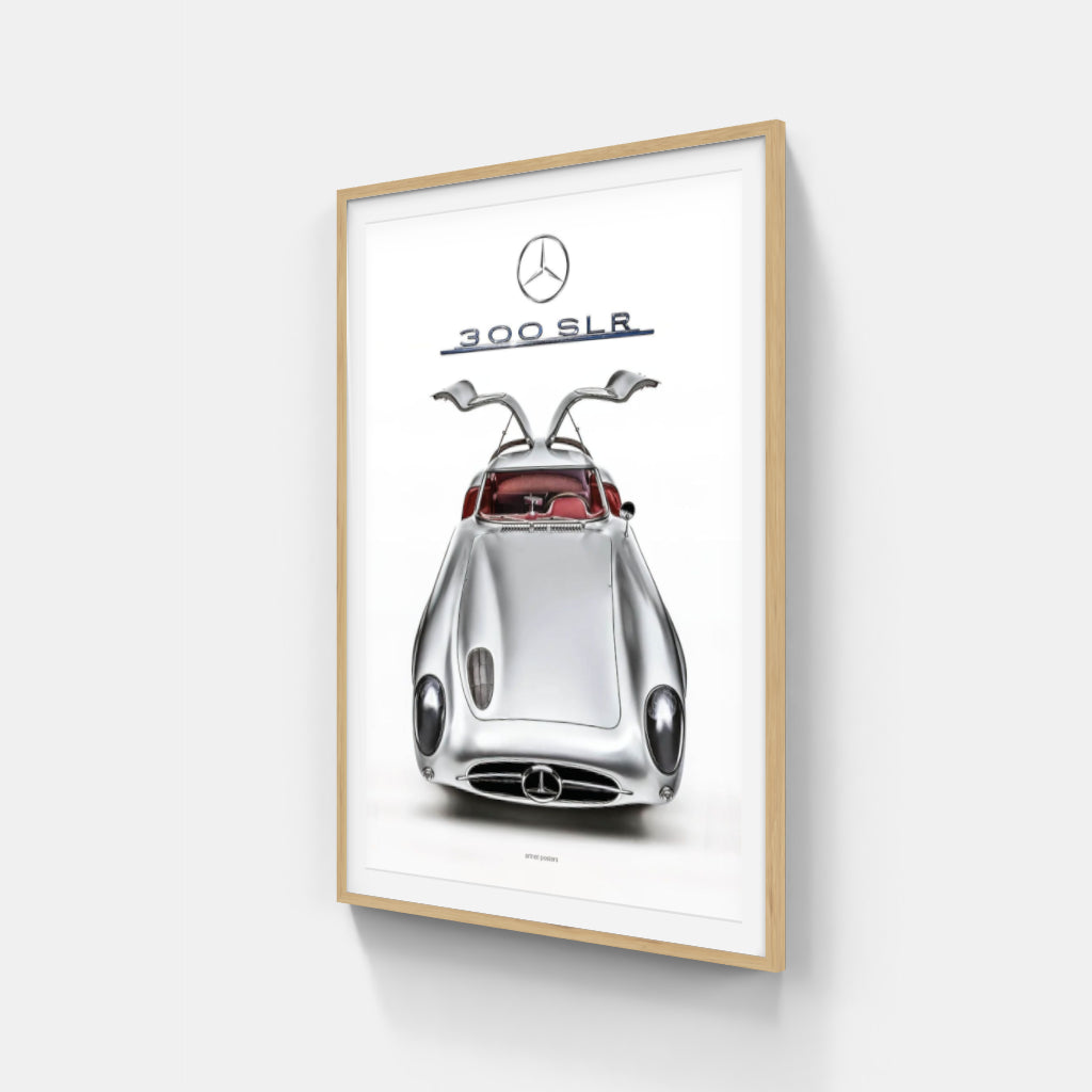 Mercedes Benz 300 SLR poster