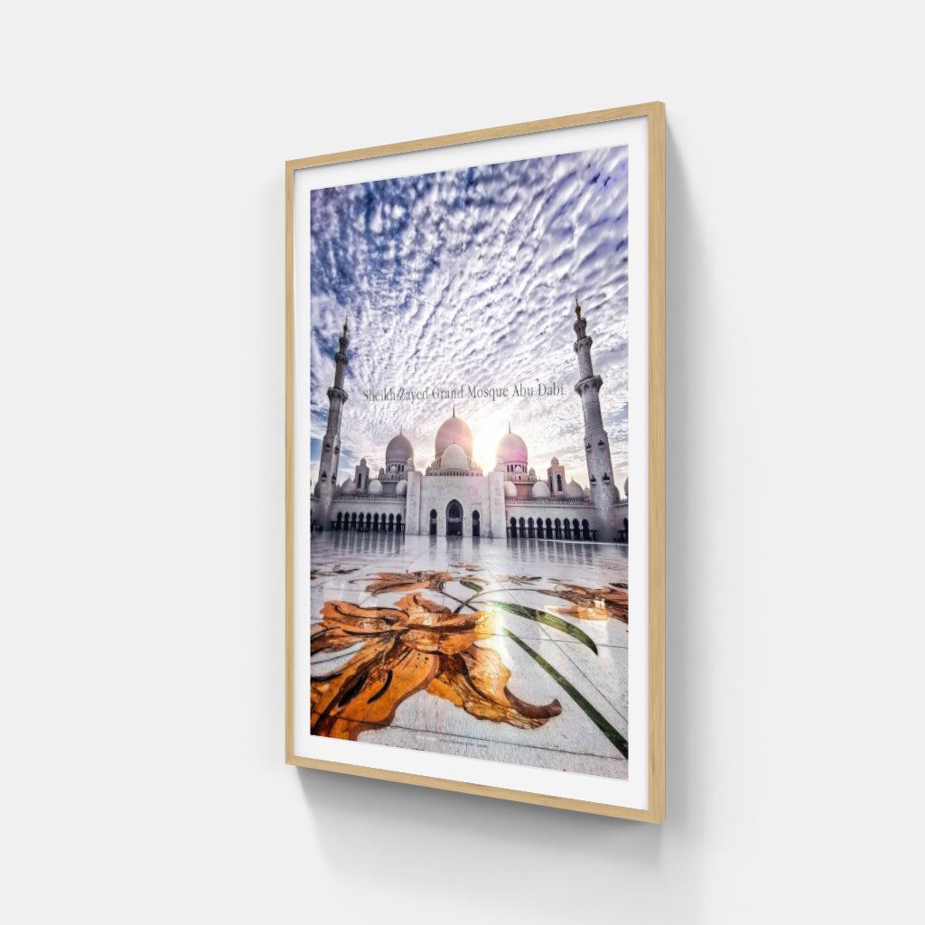 Sheikh Zayed Grand Mosque poster