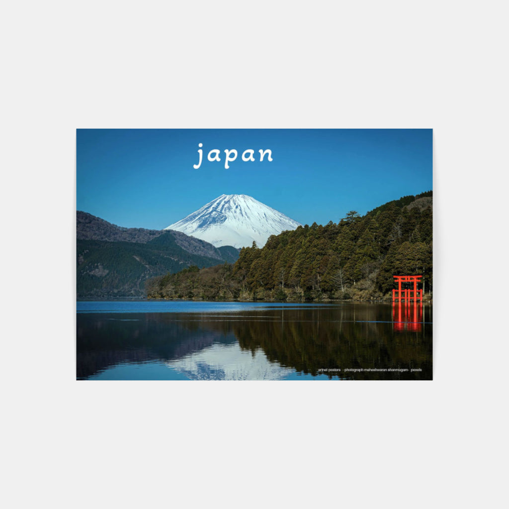 Mt Fuji poster