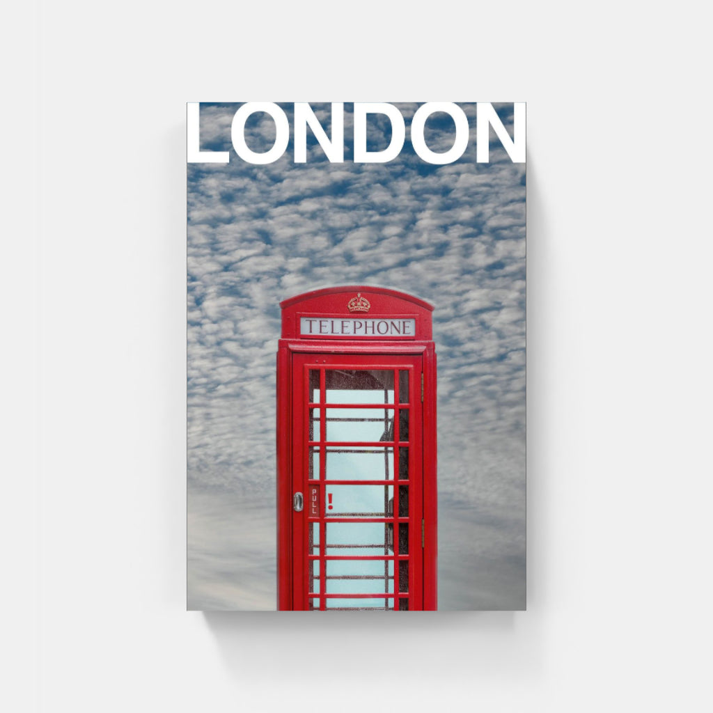 London Telephone Box poster