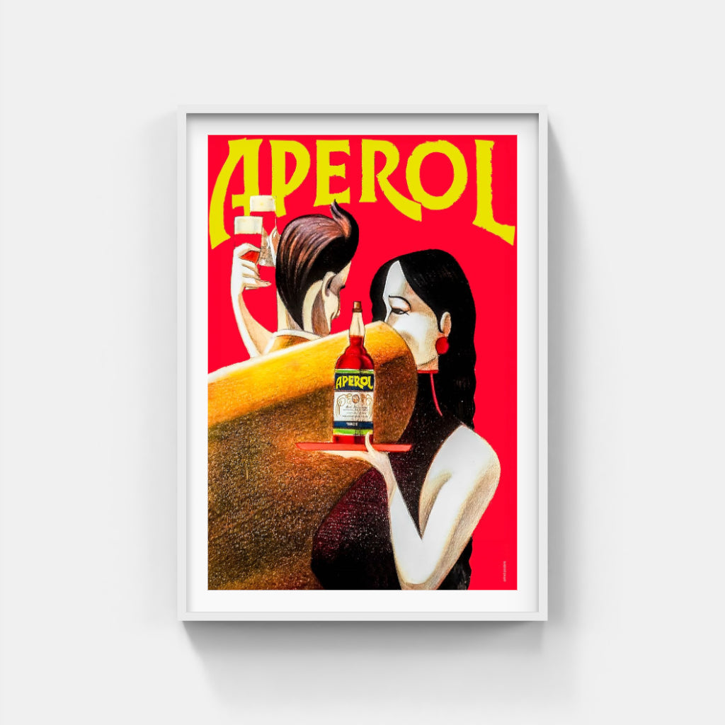 Aperol Spritz vintage poster