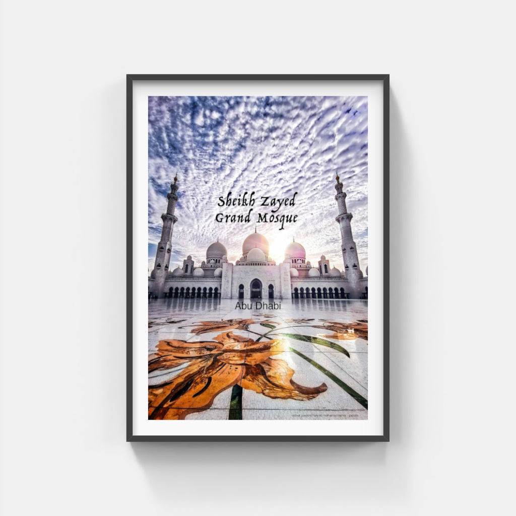 Sheikh Zayed Grand Mosque poster