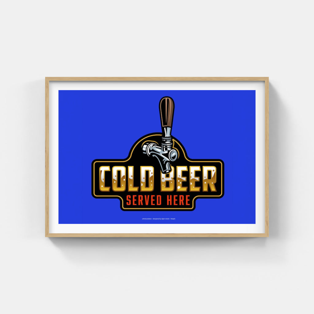 Cold Beer poster