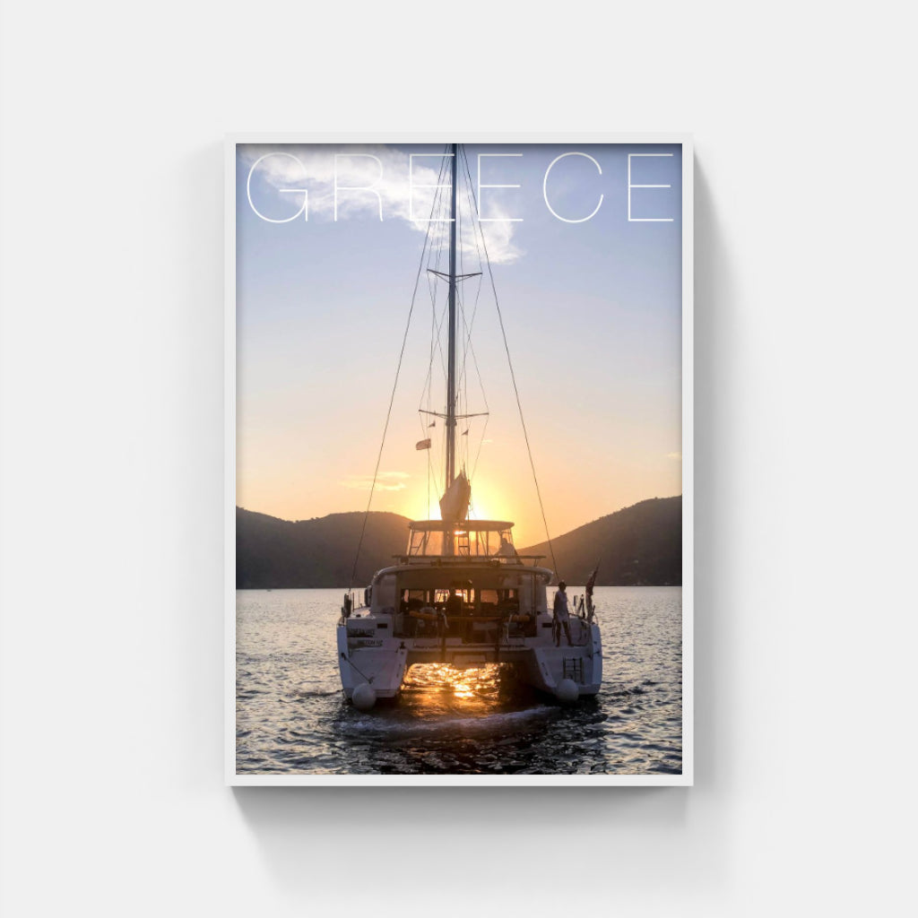 Sailing the Greek Islands poster