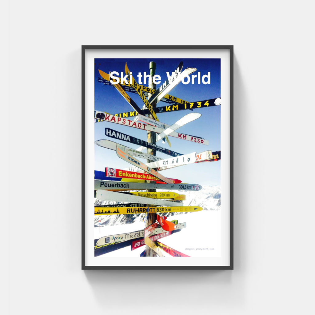 Ski the World poster