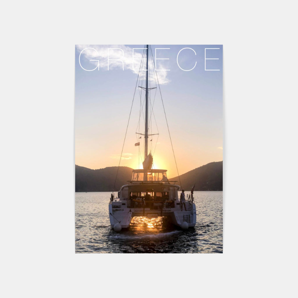 Sailing the Greek Islands poster