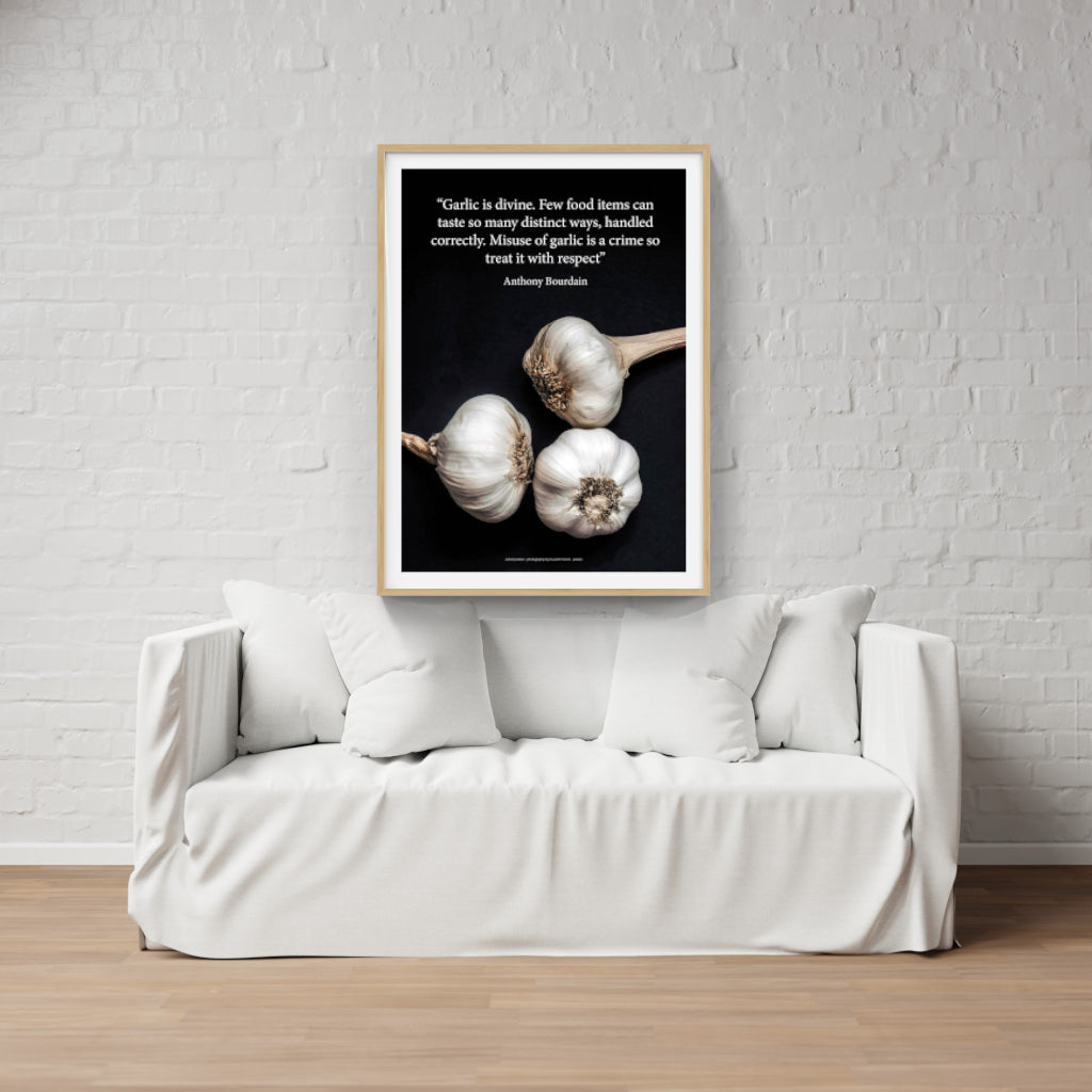 Garlic poster