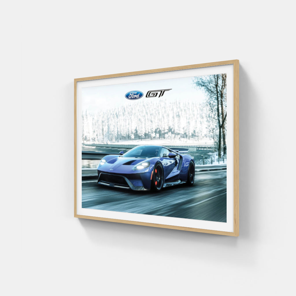 Ford GT 1 poster