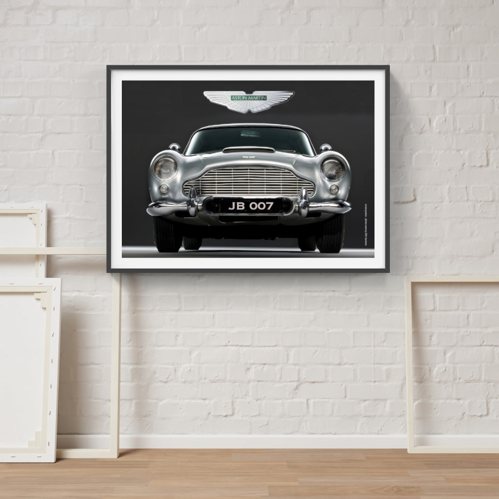 Aston Martin DB5 007 poster