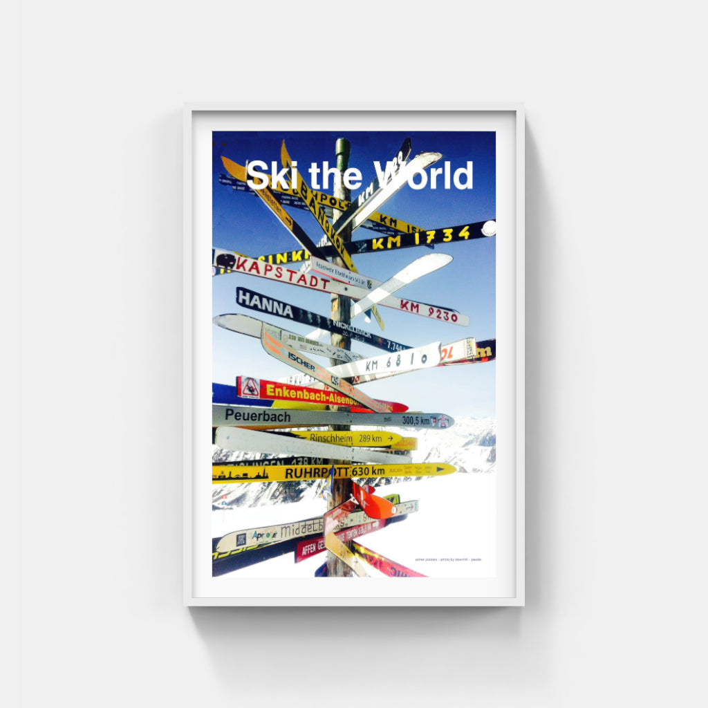 Ski the World poster