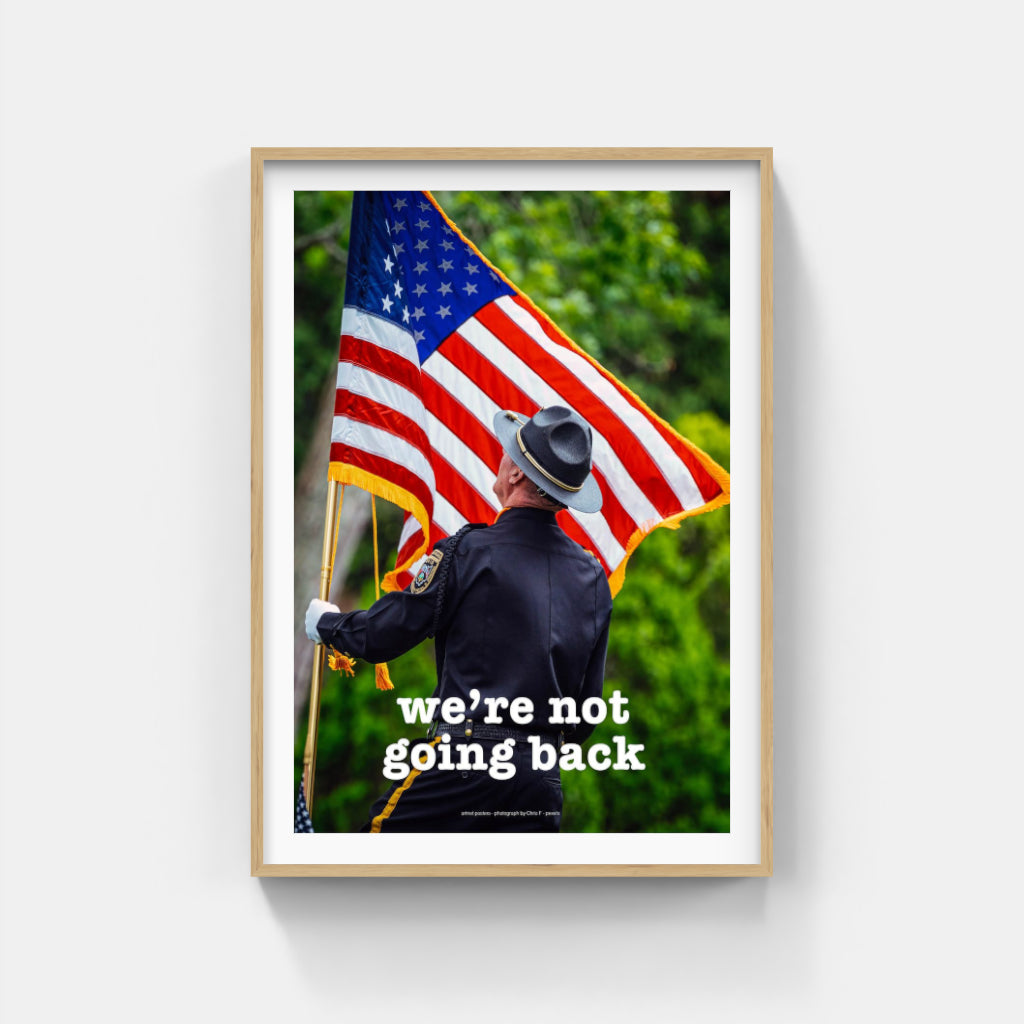 We're Not Going Back poster