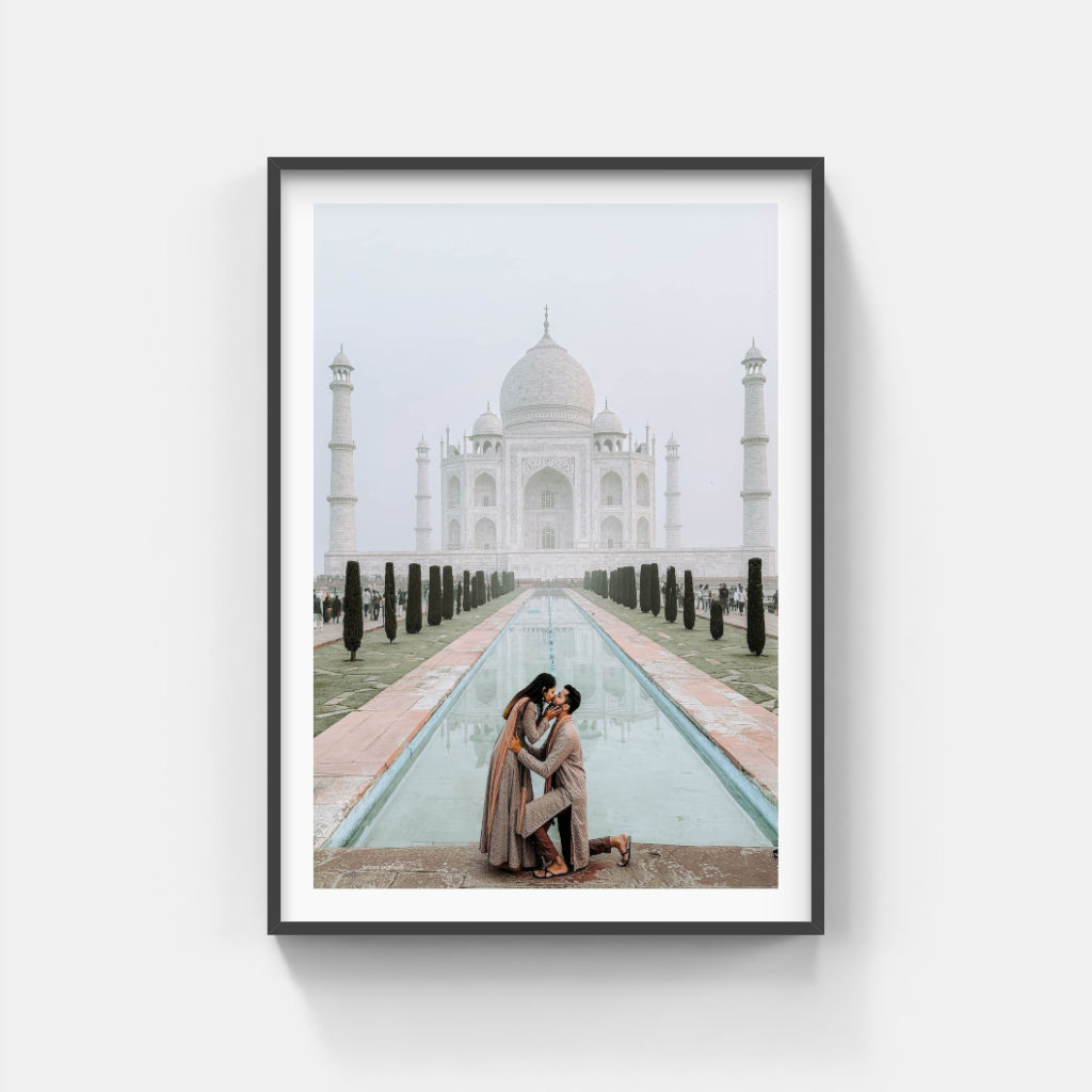 Taj Mahal Love poster