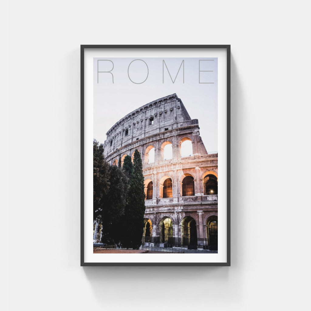 Rome Colosseum poster