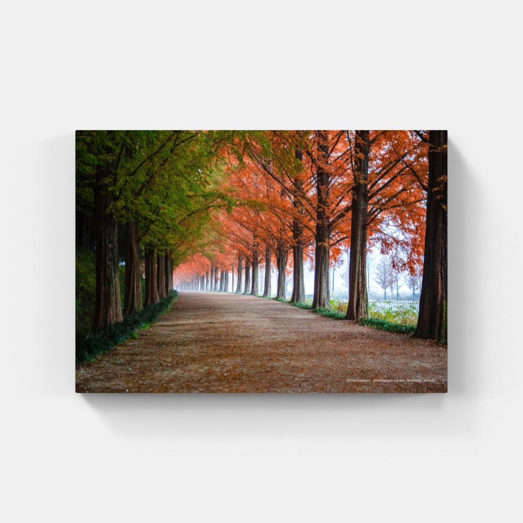 Autumn Trees - poster