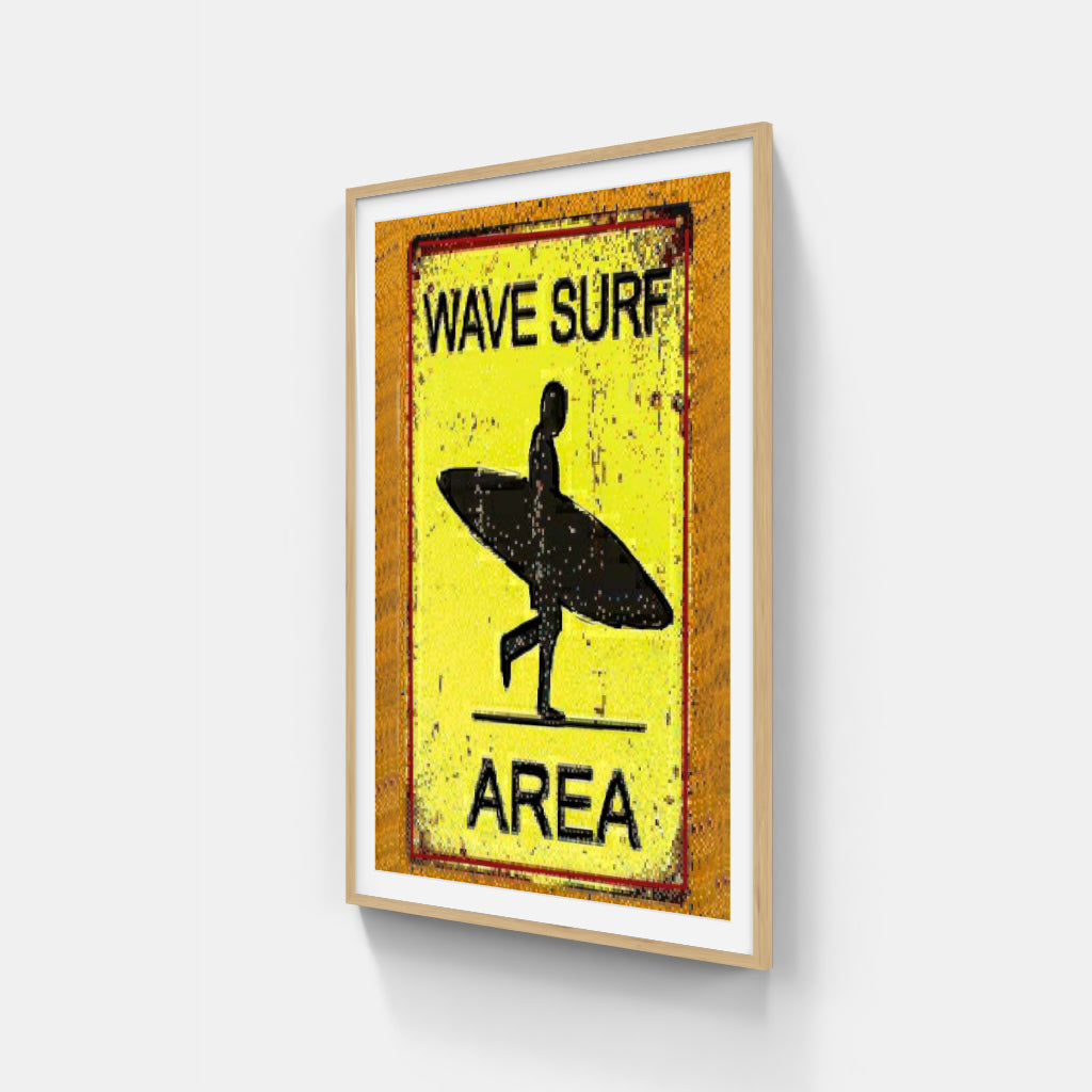 Sign of the Surf poster