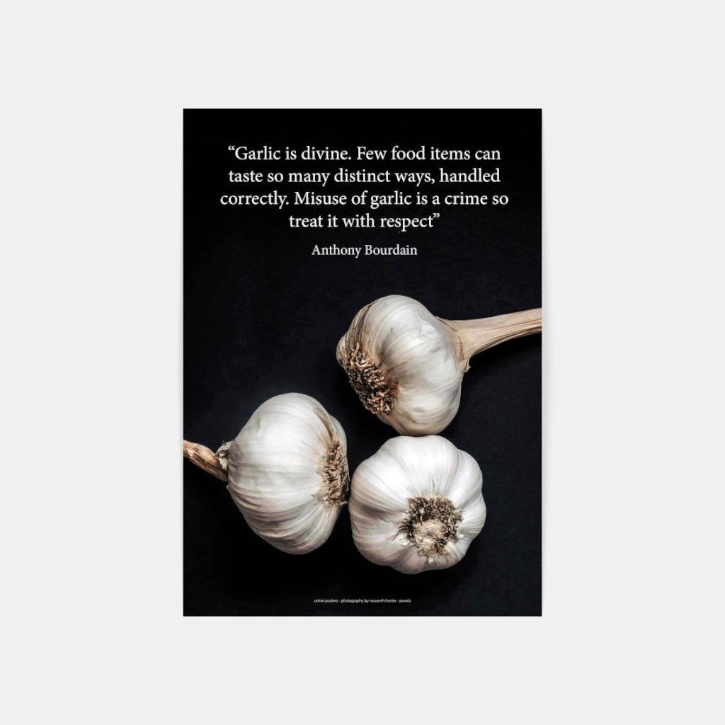 Garlic poster