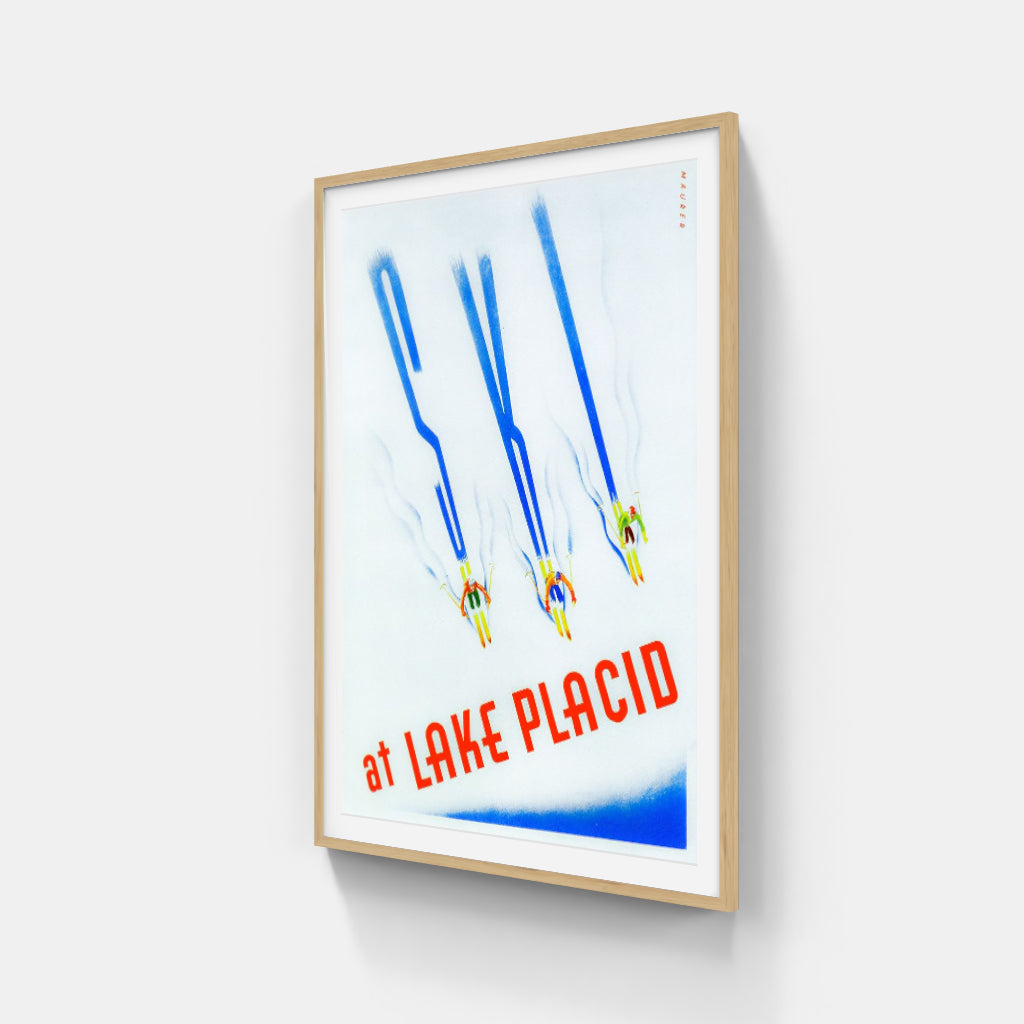 Ski Lake Placid poster