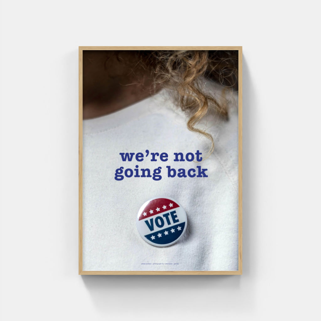 We're Not Going Back poster