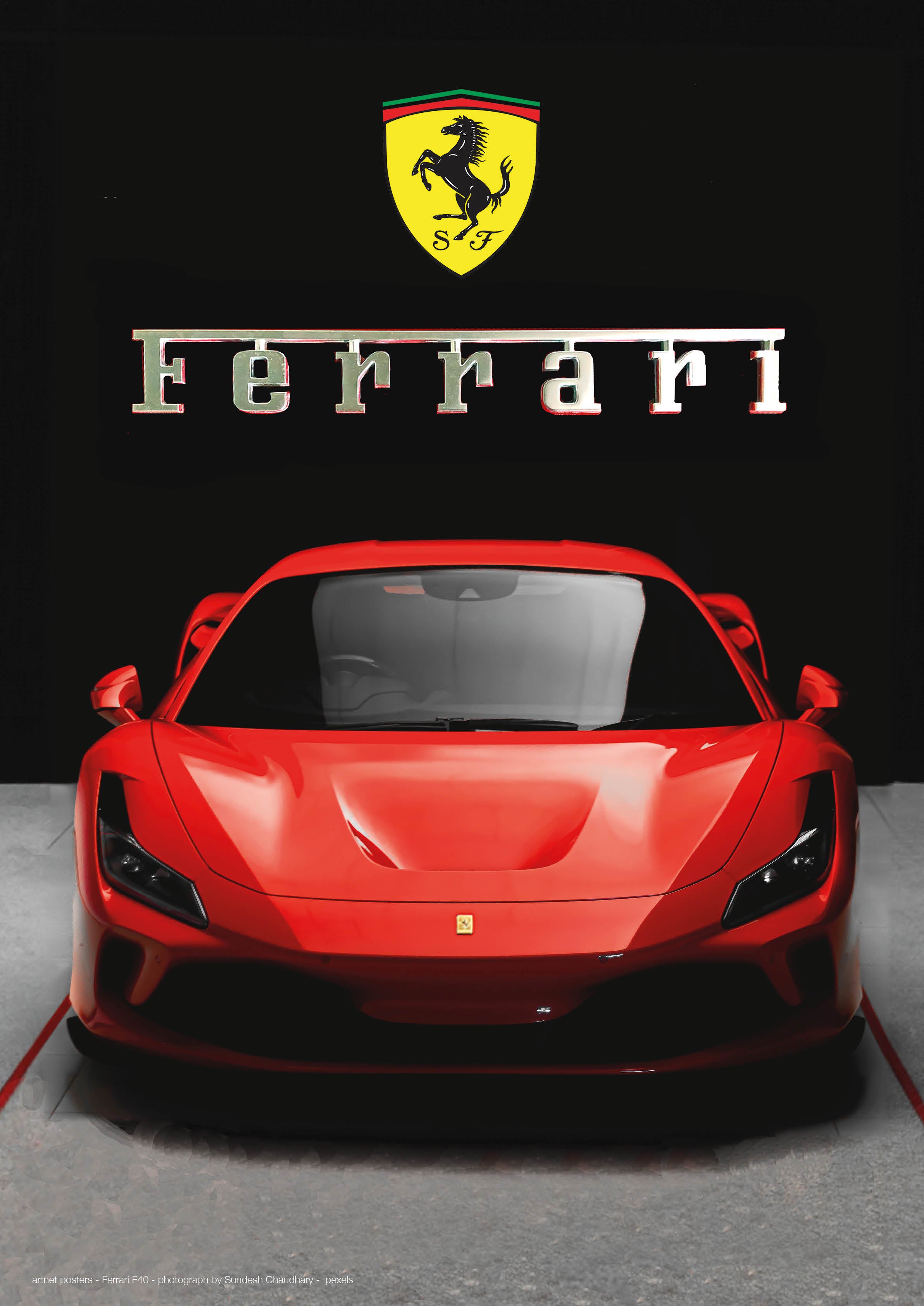 Ferrari SF90 Stradale poster