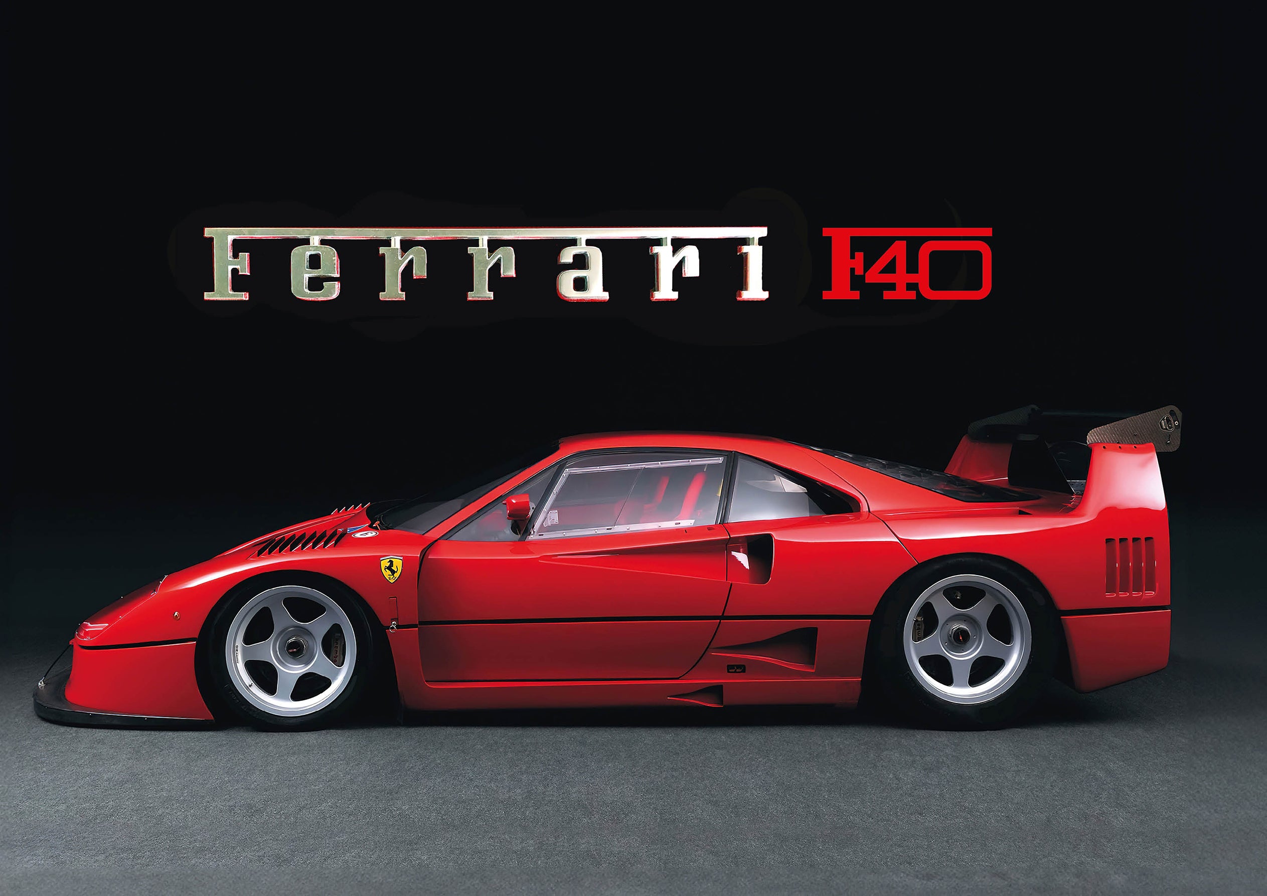 Ferrari F40 poster