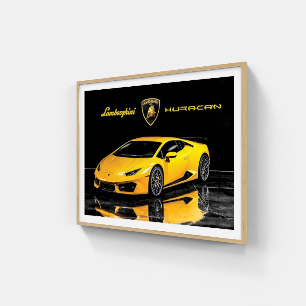 Lamborghini Huracan poster