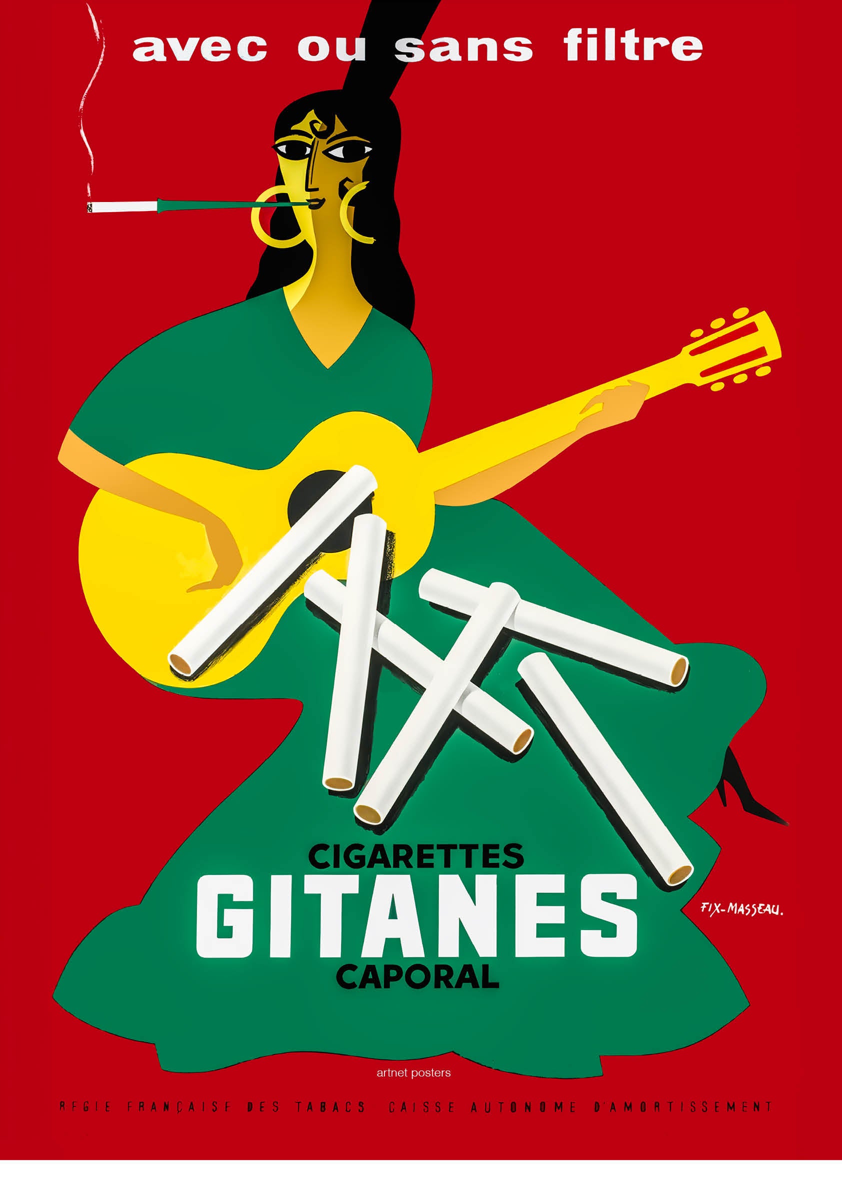 Gitanes Caporal poster