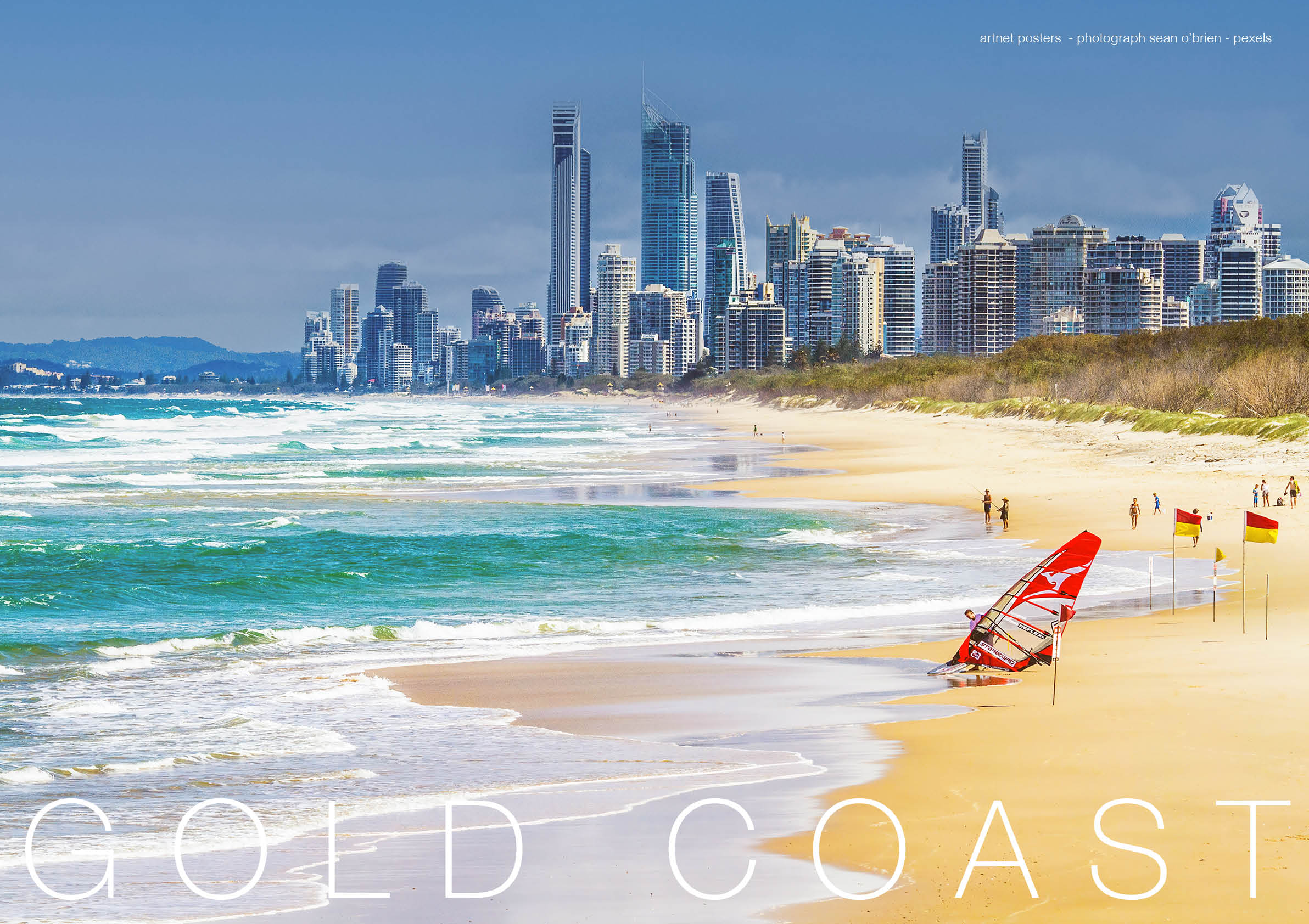 Surfers Paradise poster