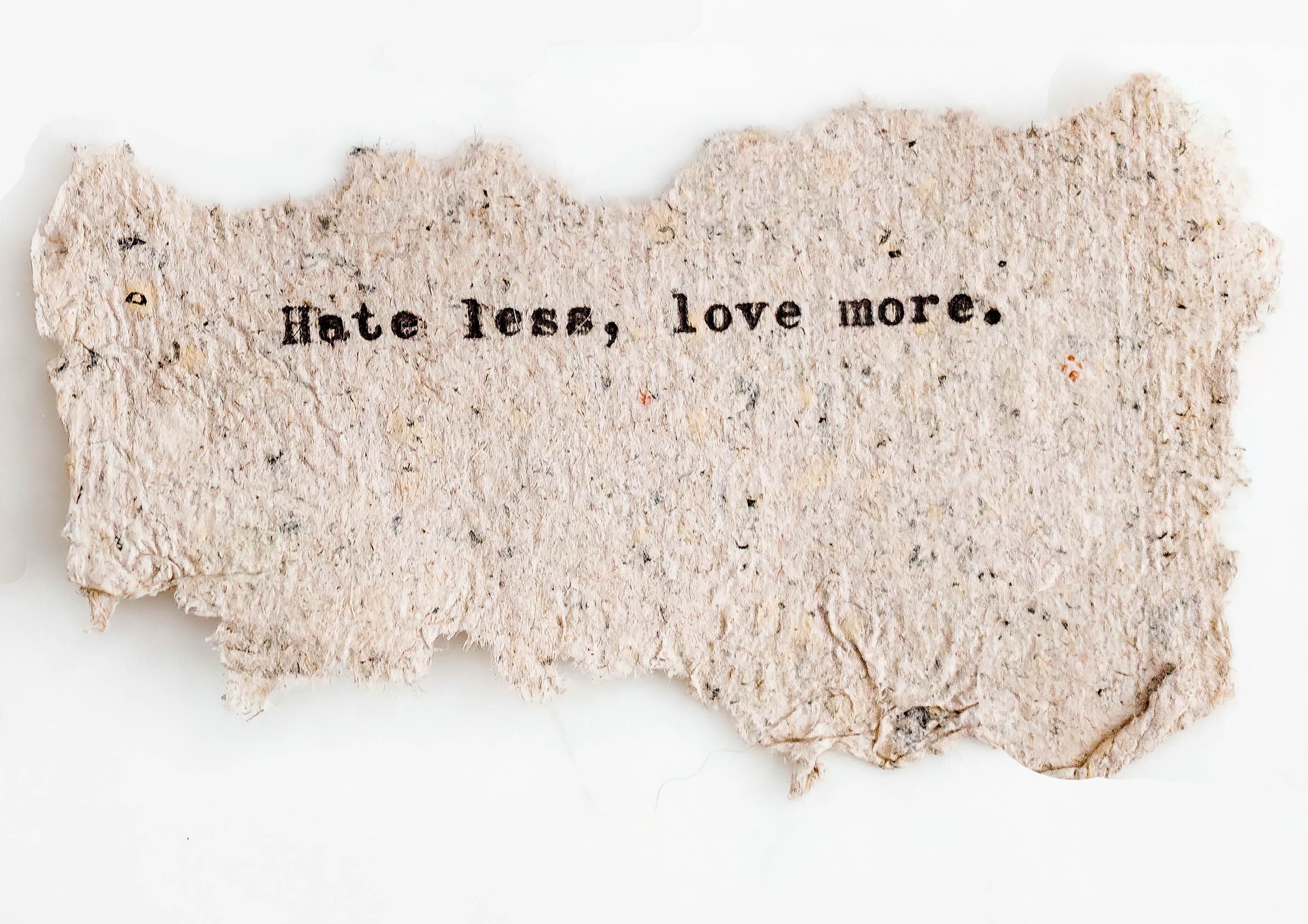 Hate less, Love more poster