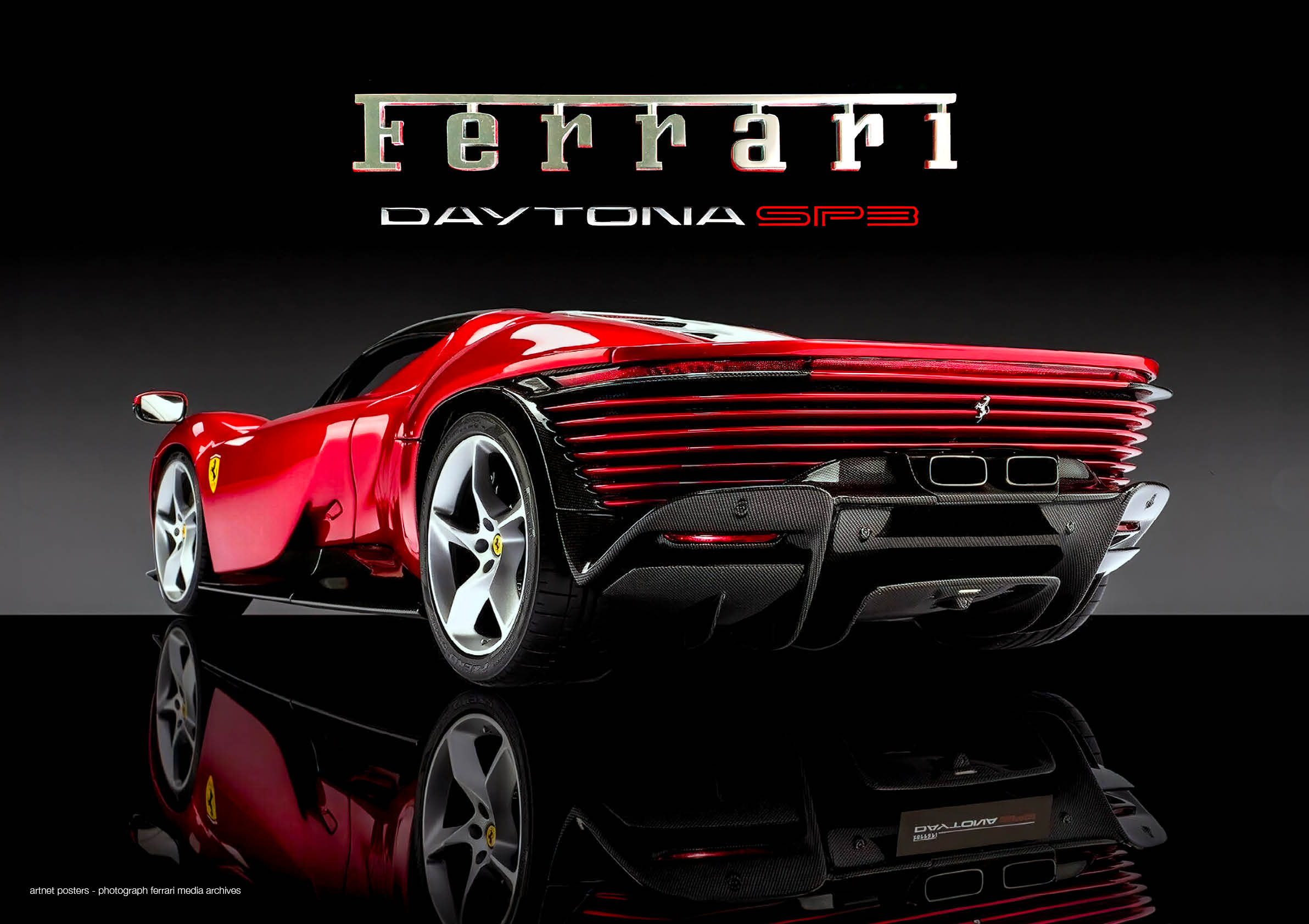 Ferrari Daytona SP3 poster