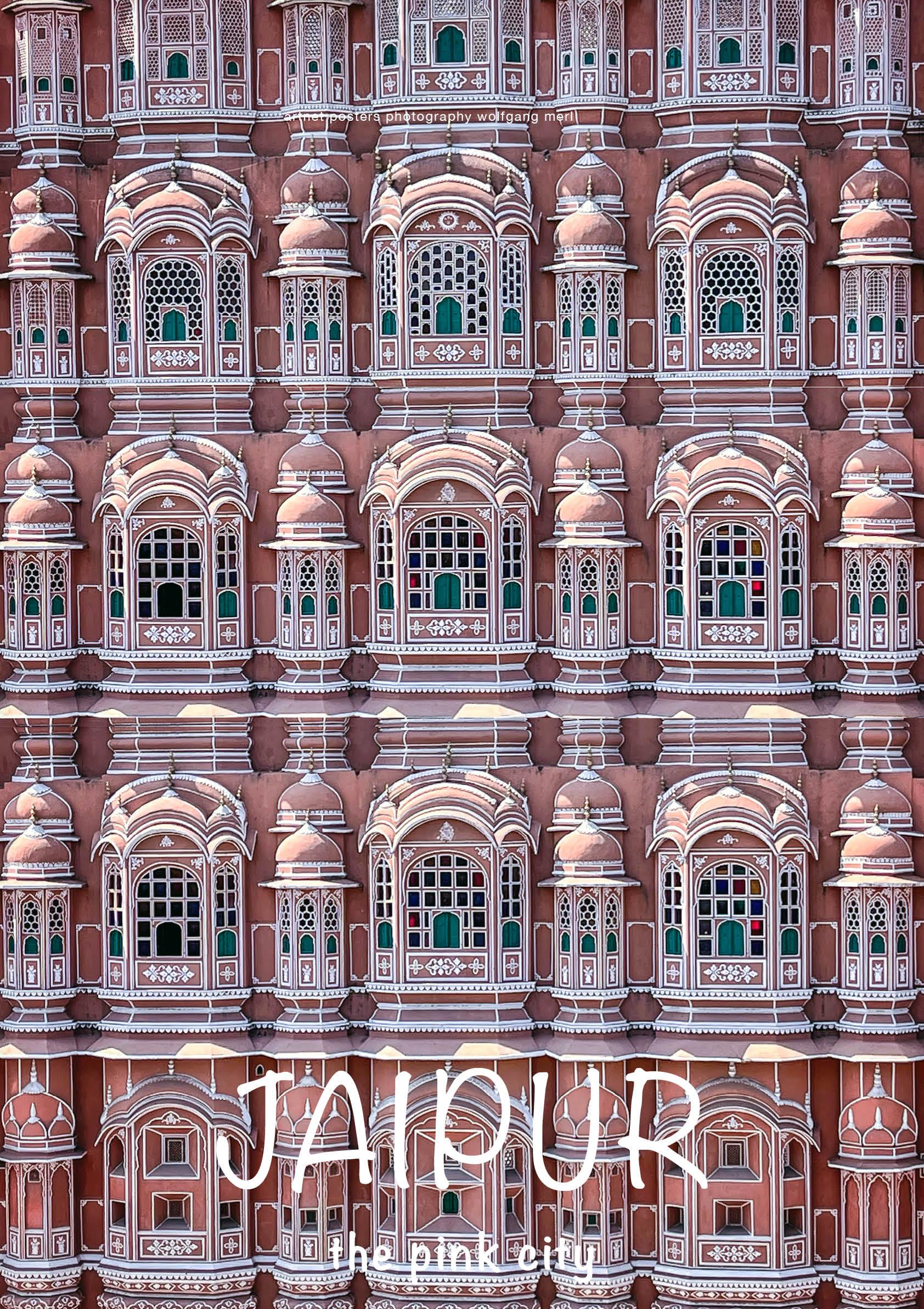 Jaipur the Pink City poster