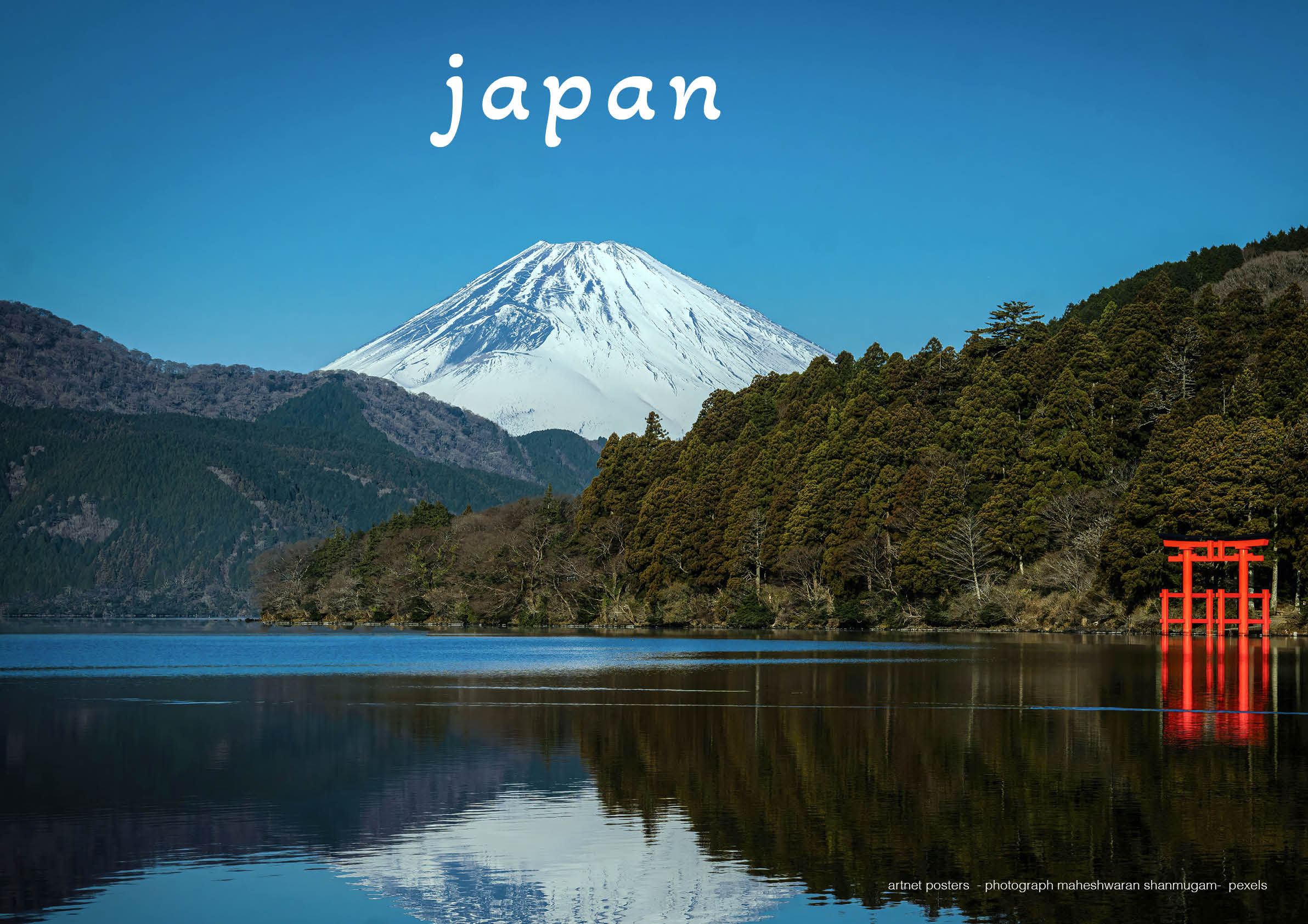 Mt Fuji poster