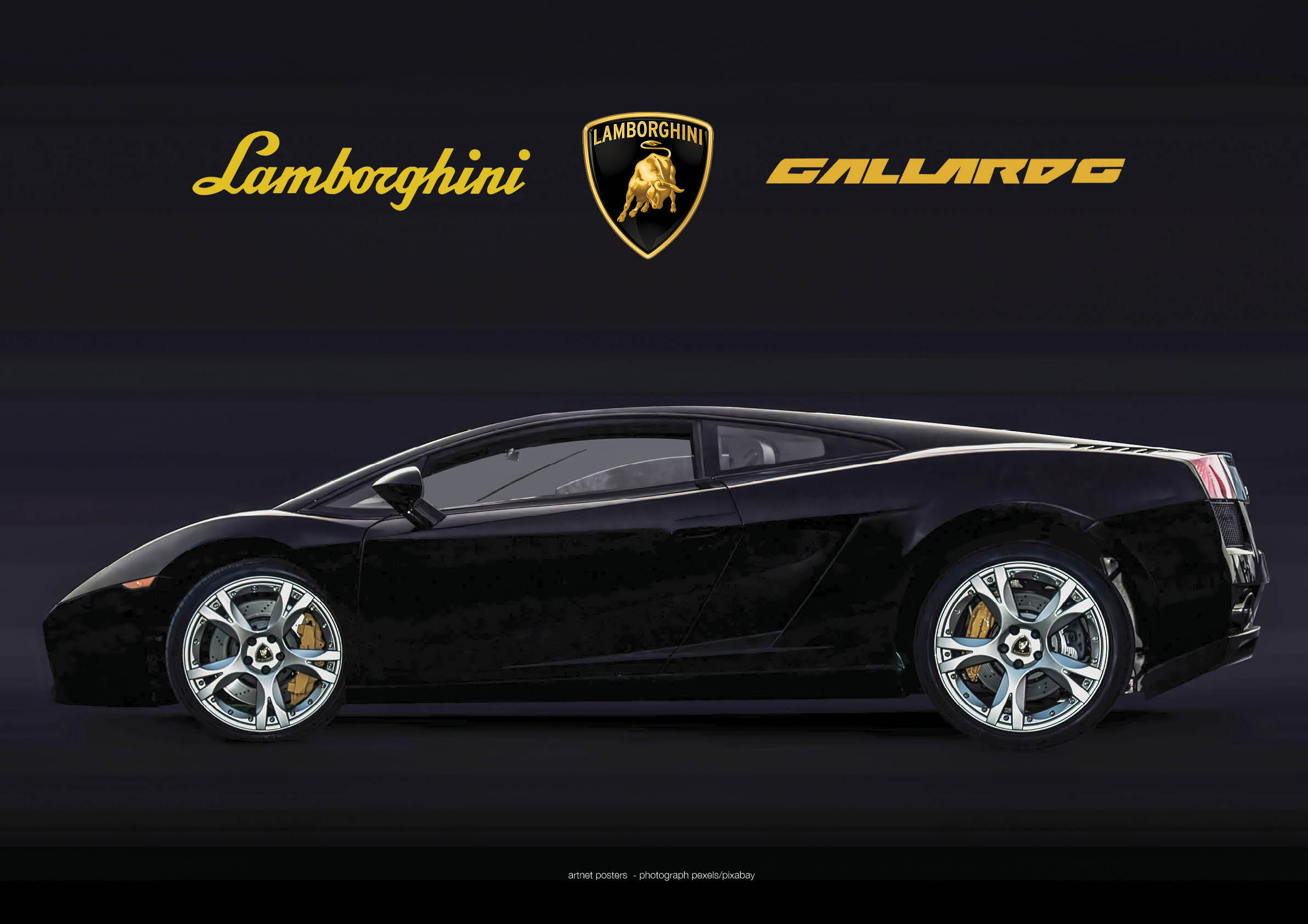 Lamborghini Gallardo poster