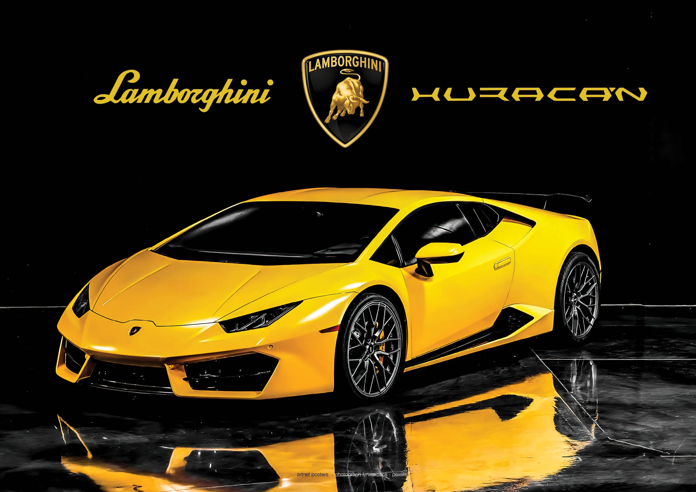 Lamborghini Huracan poster