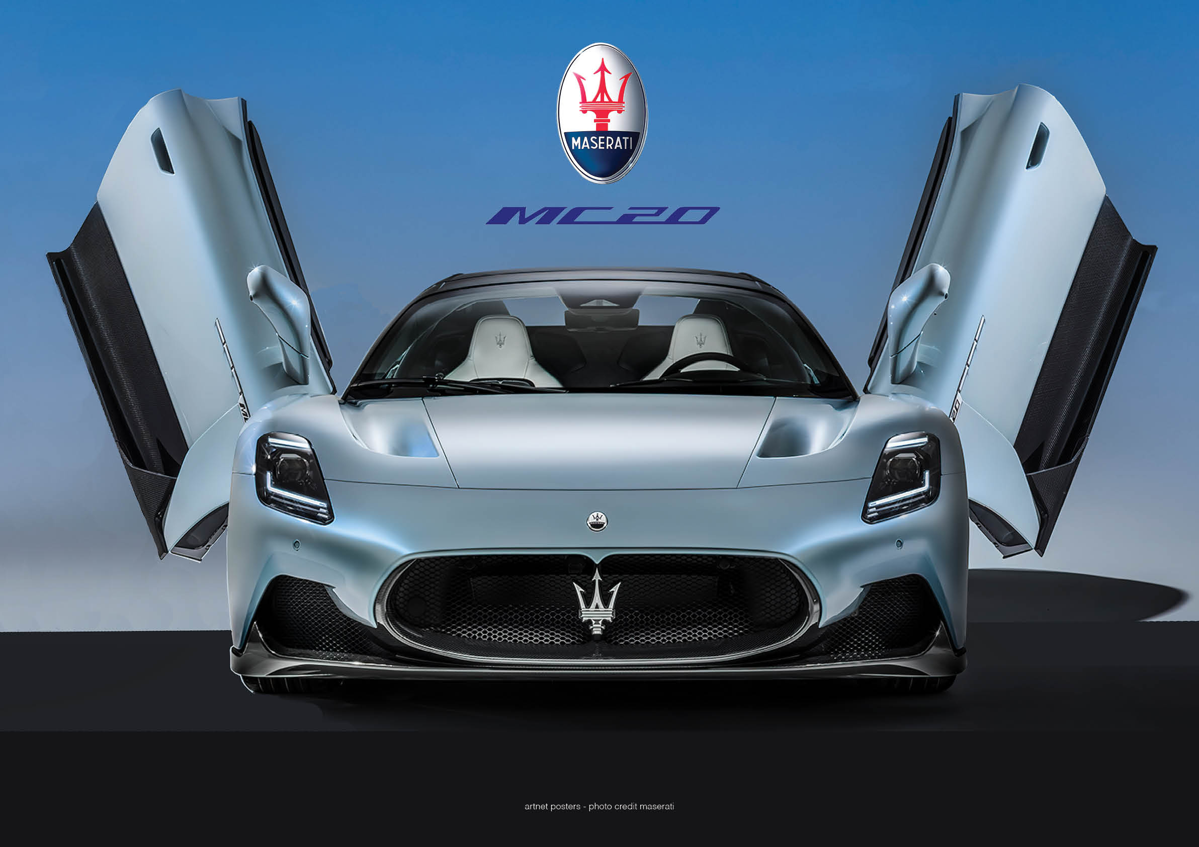 Maserati MC 20 poster