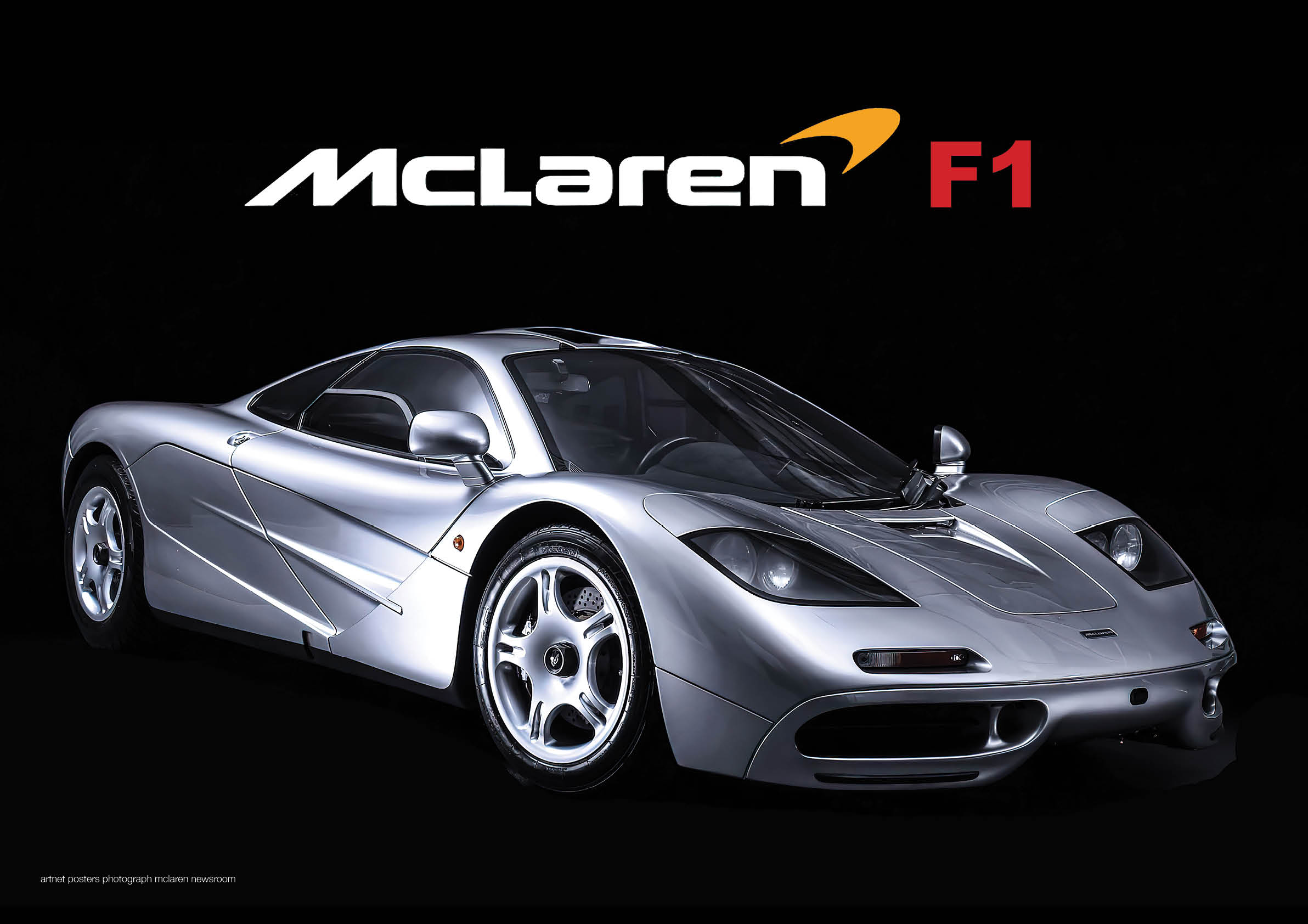 McLaren F1 poster