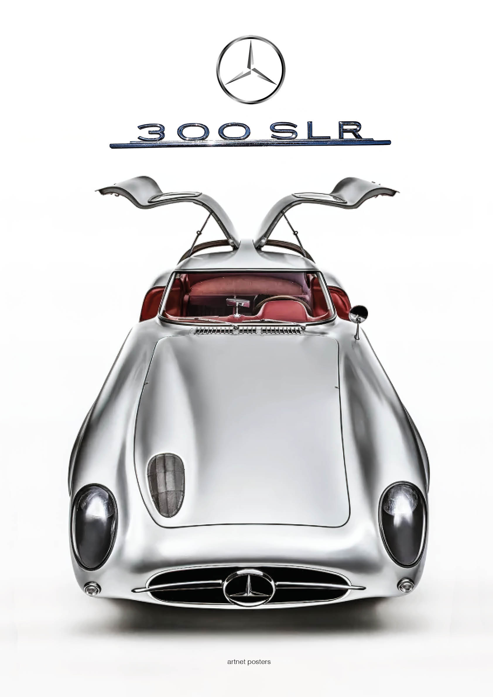 Mercedes Benz 300 SLR poster