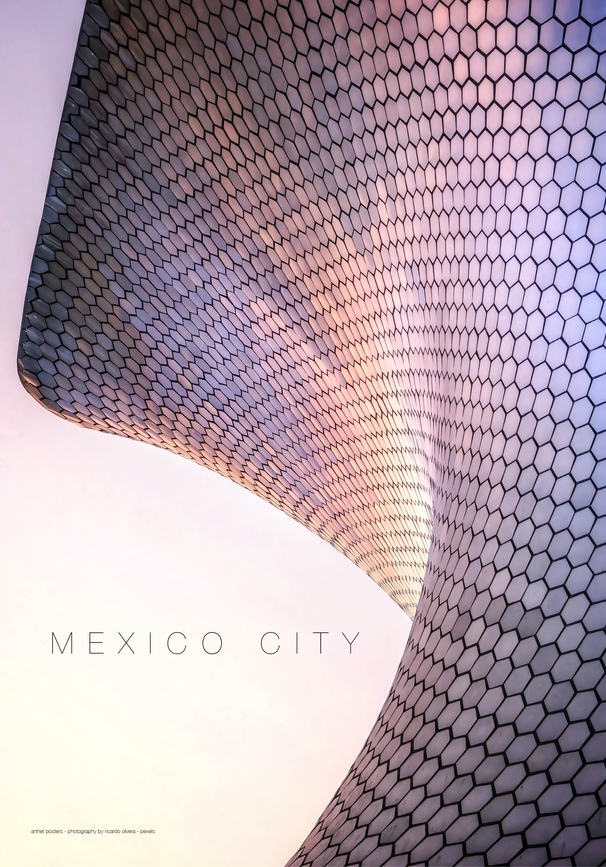 Mexico City museum poster