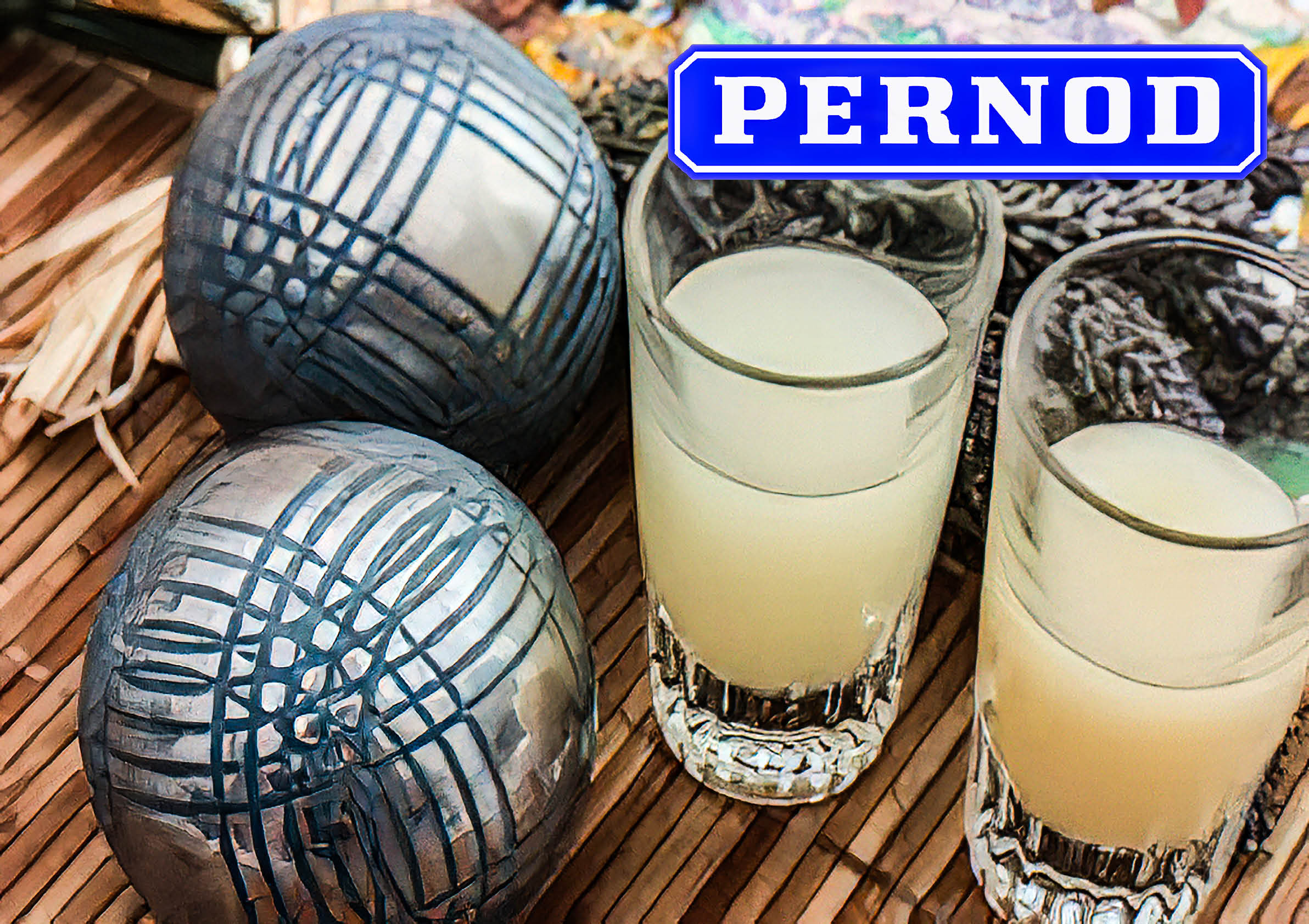 Pernod Pétanque poster