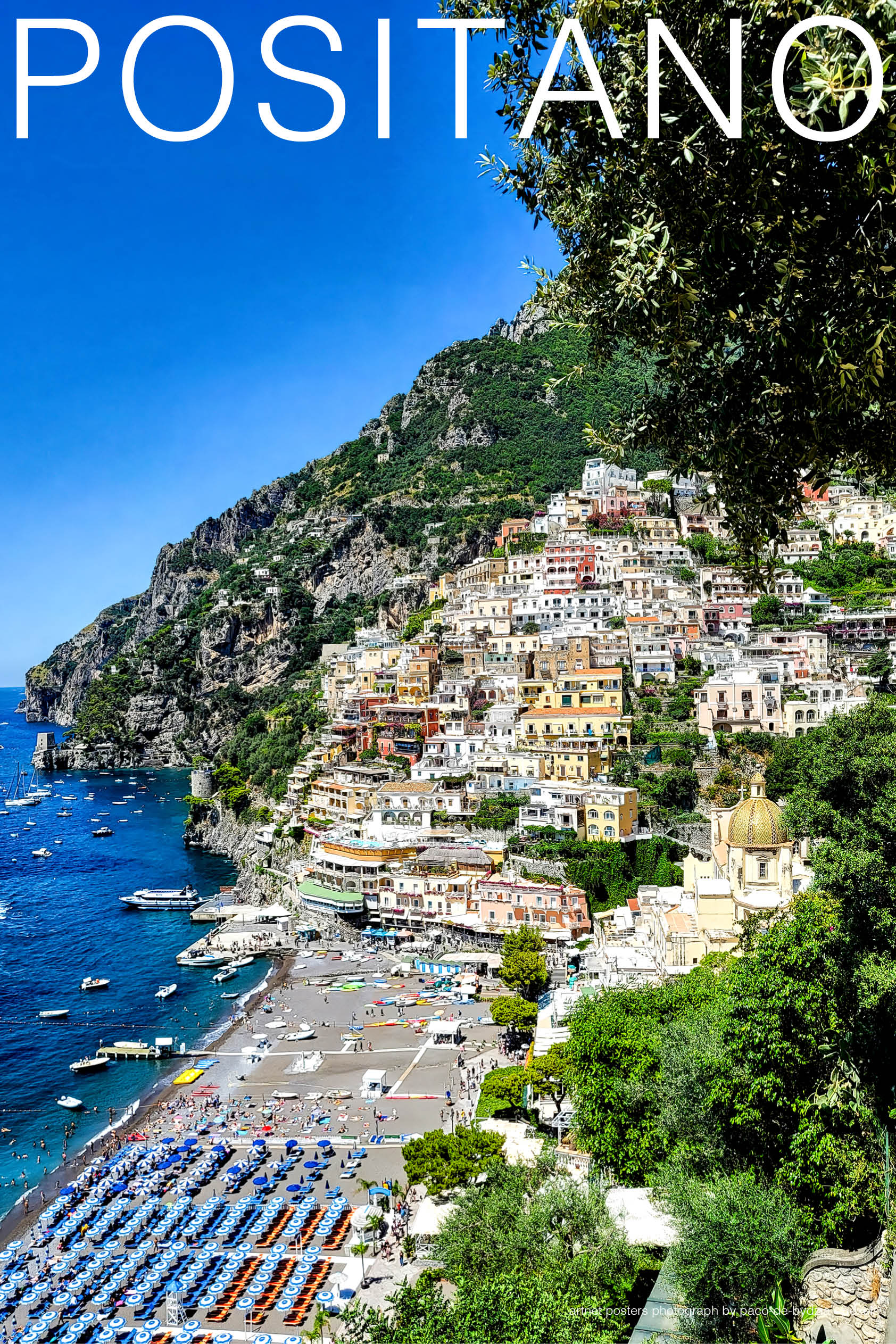 Positano Summer poster