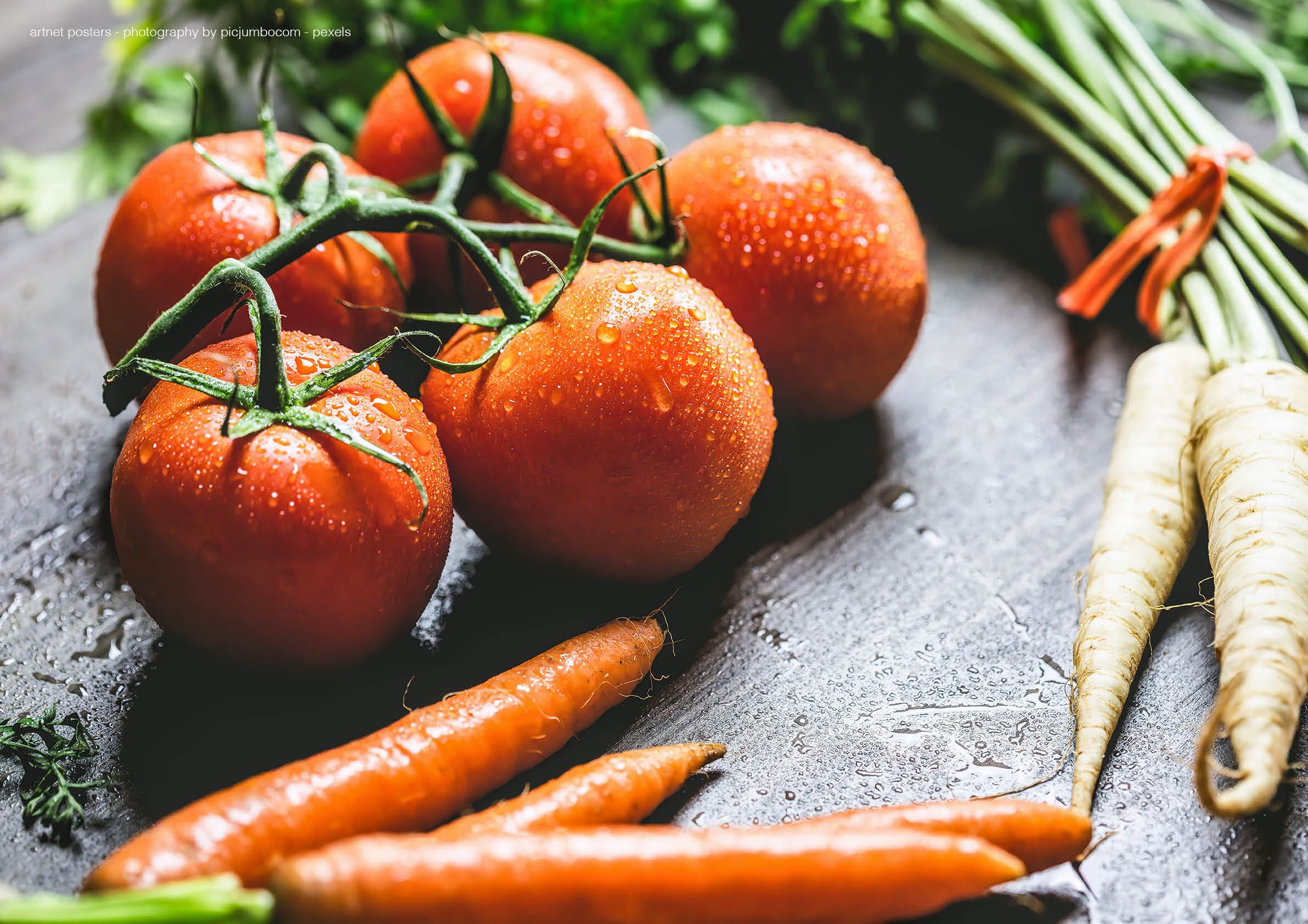 Raw Vegetables poster