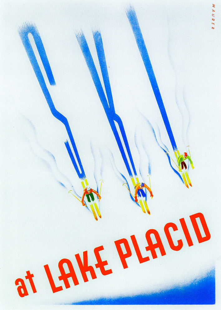 Ski Lake Placid poster