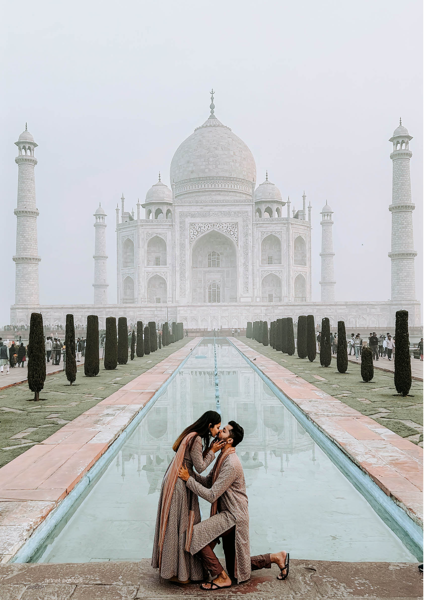 Taj Mahal Love poster