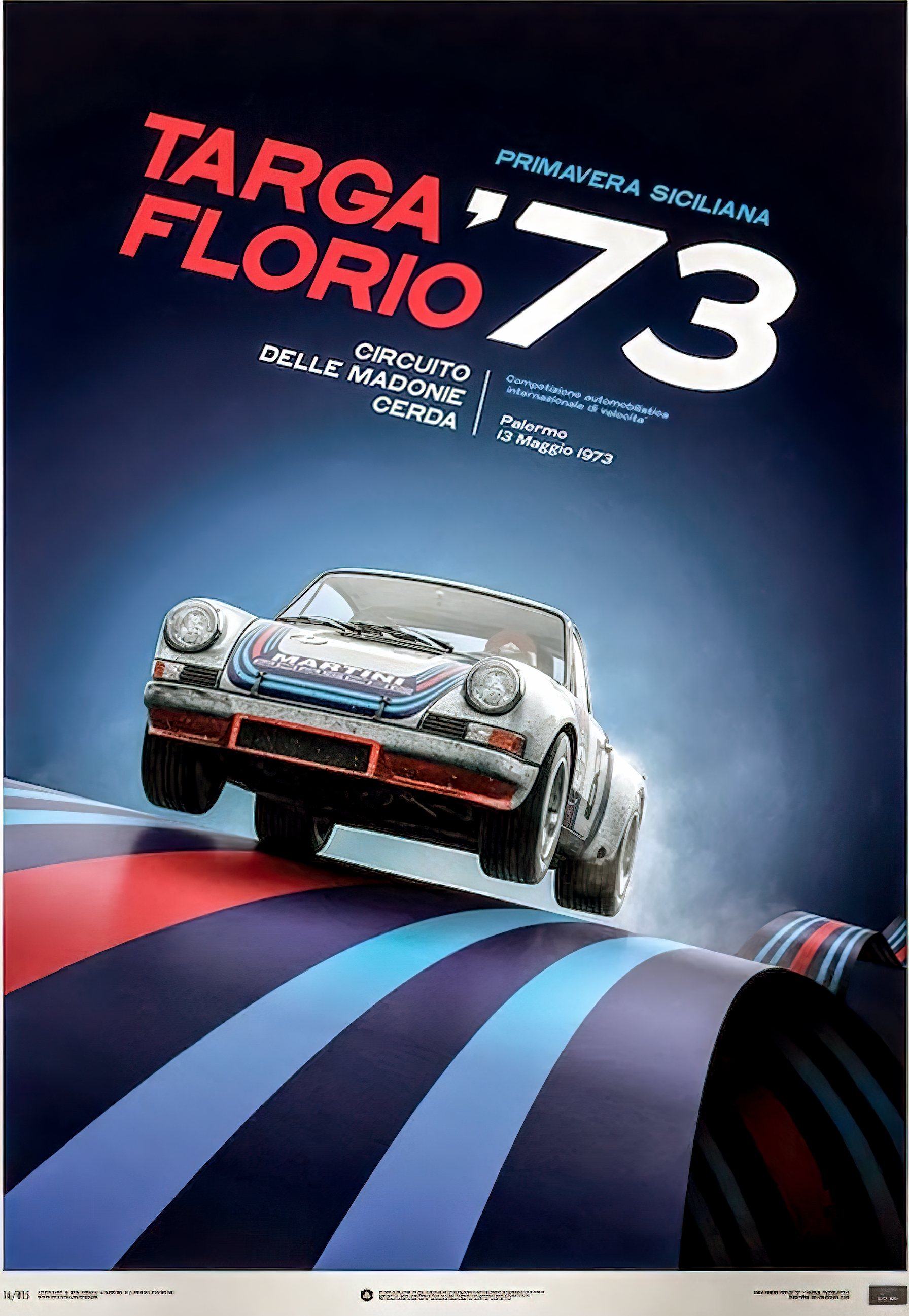 Porsche Targa Florio 1973 poster