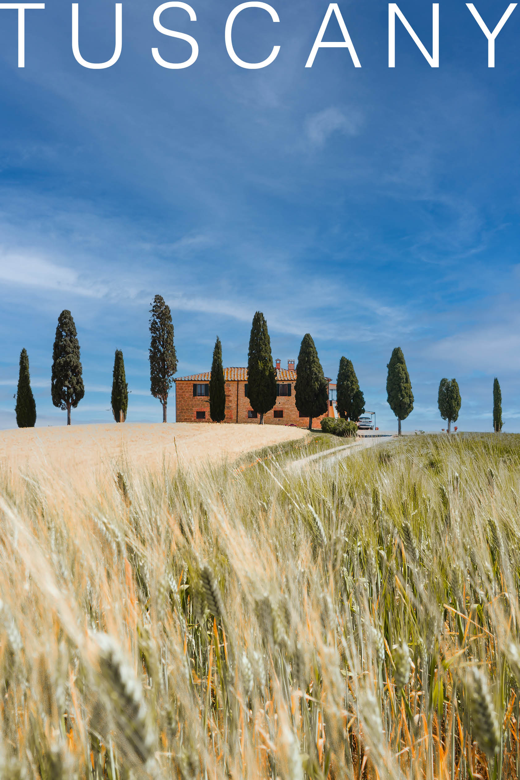 Idyllic Tuscany poster