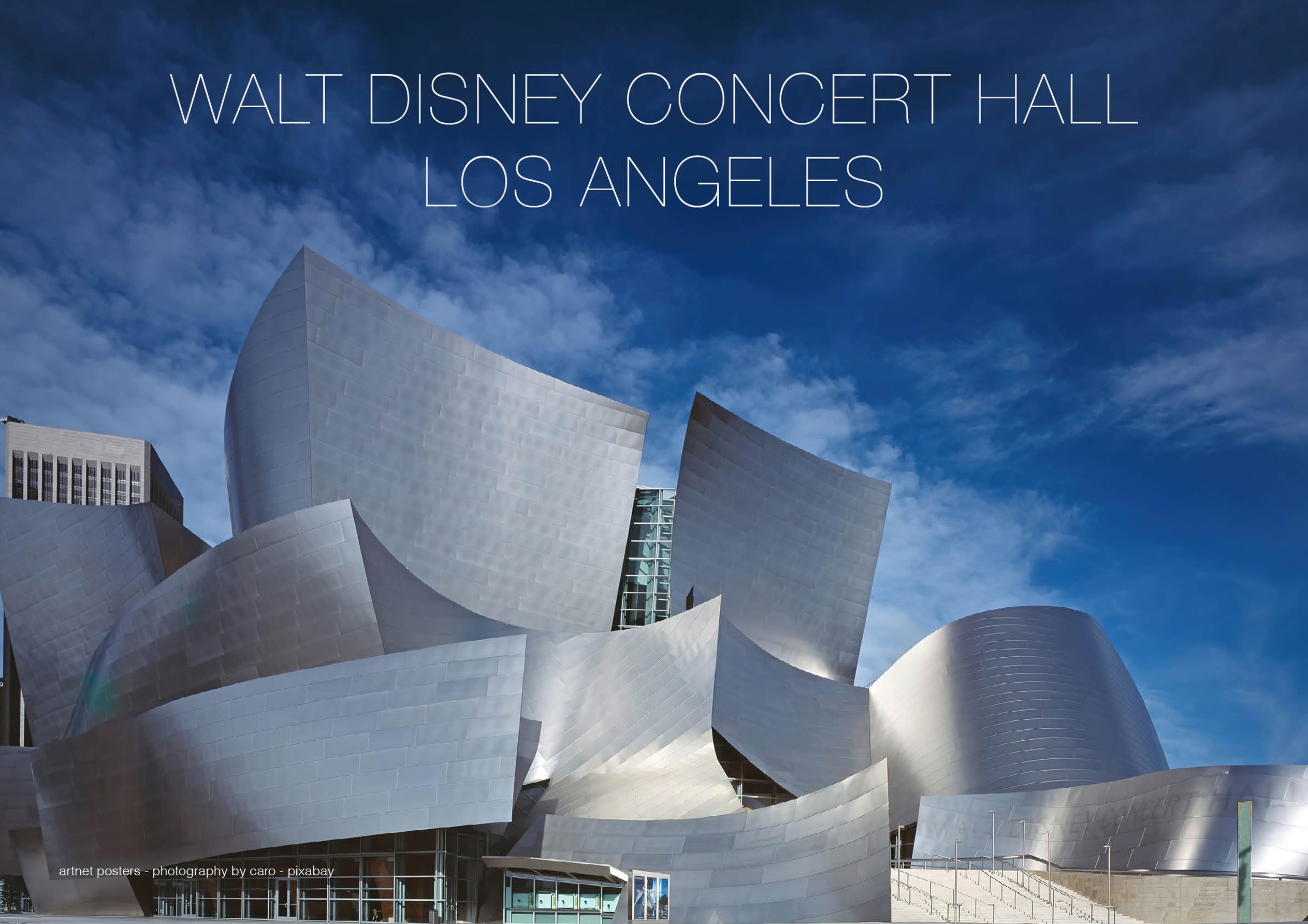 Walt Disney Concert Hall poster