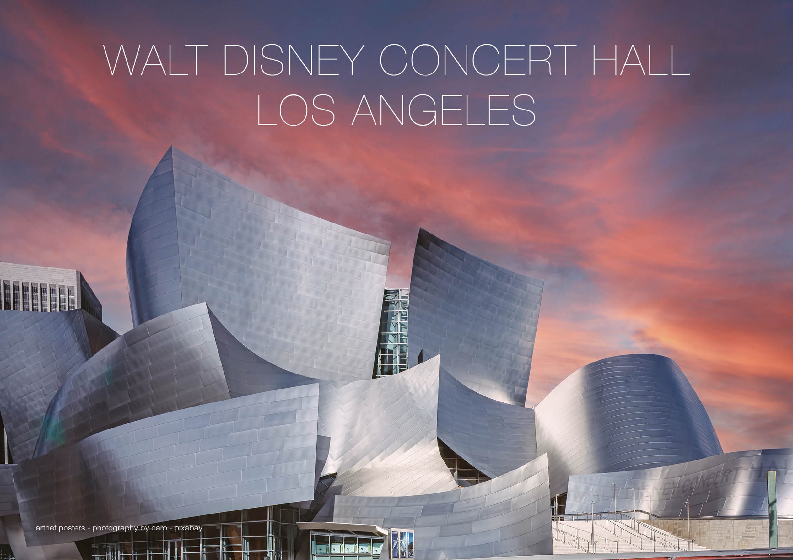 Walt Disney Concert Hall poster